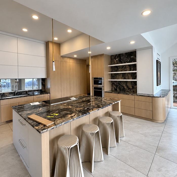 Custom kitchen cabinetry